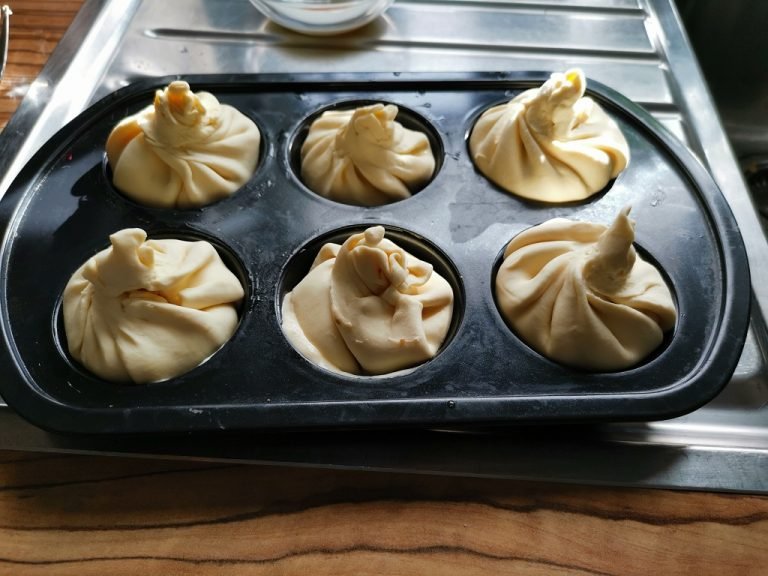 Blätterteig Käsekuchen Packerl 9