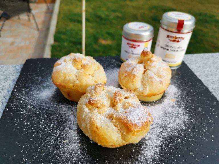 Blätterteig Käsekuchen Packerl