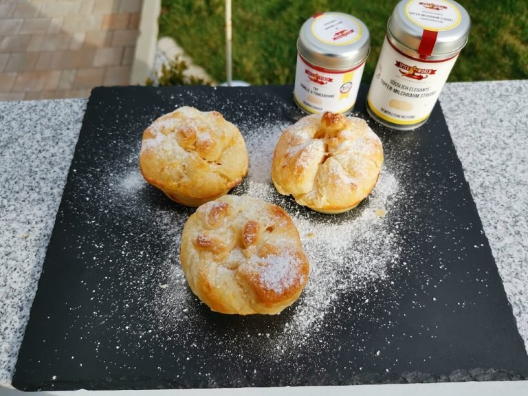 Blätterteig Käsekuchen Packerl 11