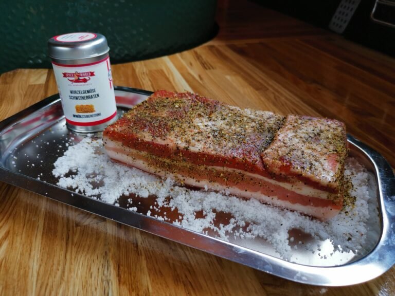 Schweinebauch mit Zucchini-Parmesan-Knödel 3