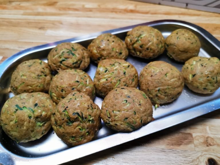 Schweinebauch mit Zucchini-Parmesan-Knödel 4