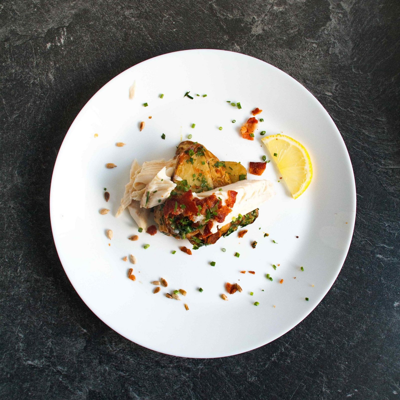 Gegrillte Forelle mit gesmoktem Kartoffelsalat 2