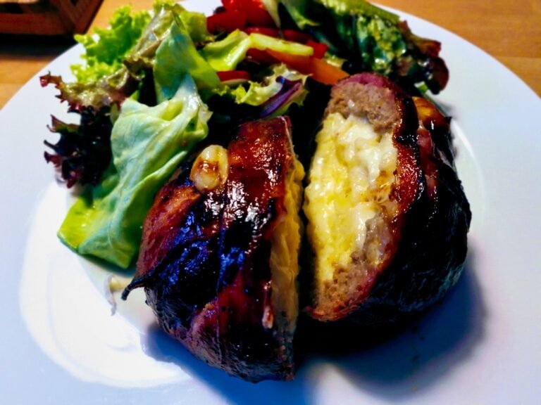 Kässpätzle Bacon Bomb Balls 15