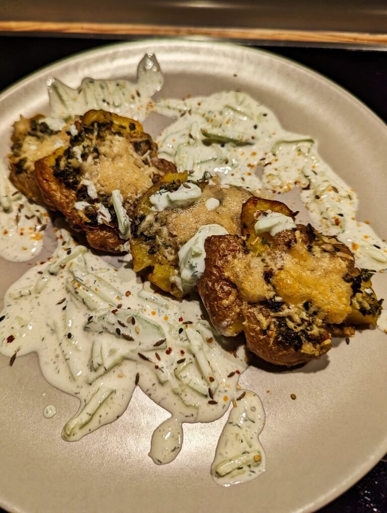 Knusprige Quetschkartoffeln