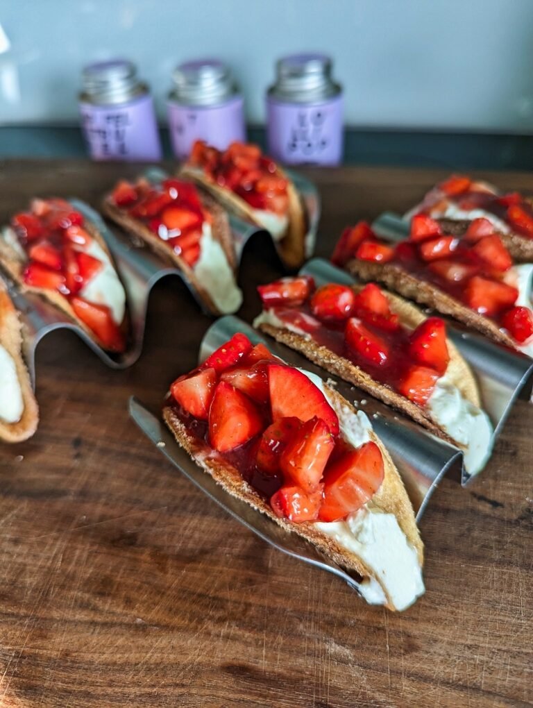 Erdbeer Cheesecake Tacos 15