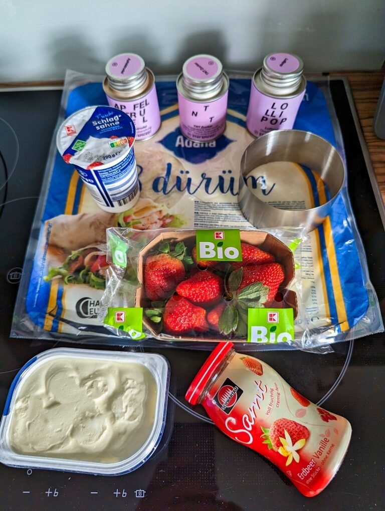 Erdbeer Cheesecake Tacos 3