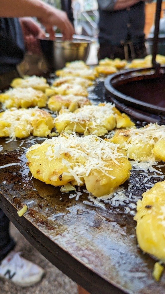 Knusprige Quetschkartoffeln 3 Knusprige Quetschkartoffeln