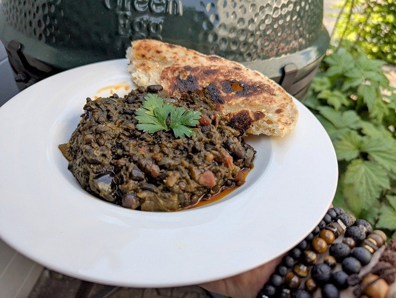 Smokey Black Auberginen Daal 1